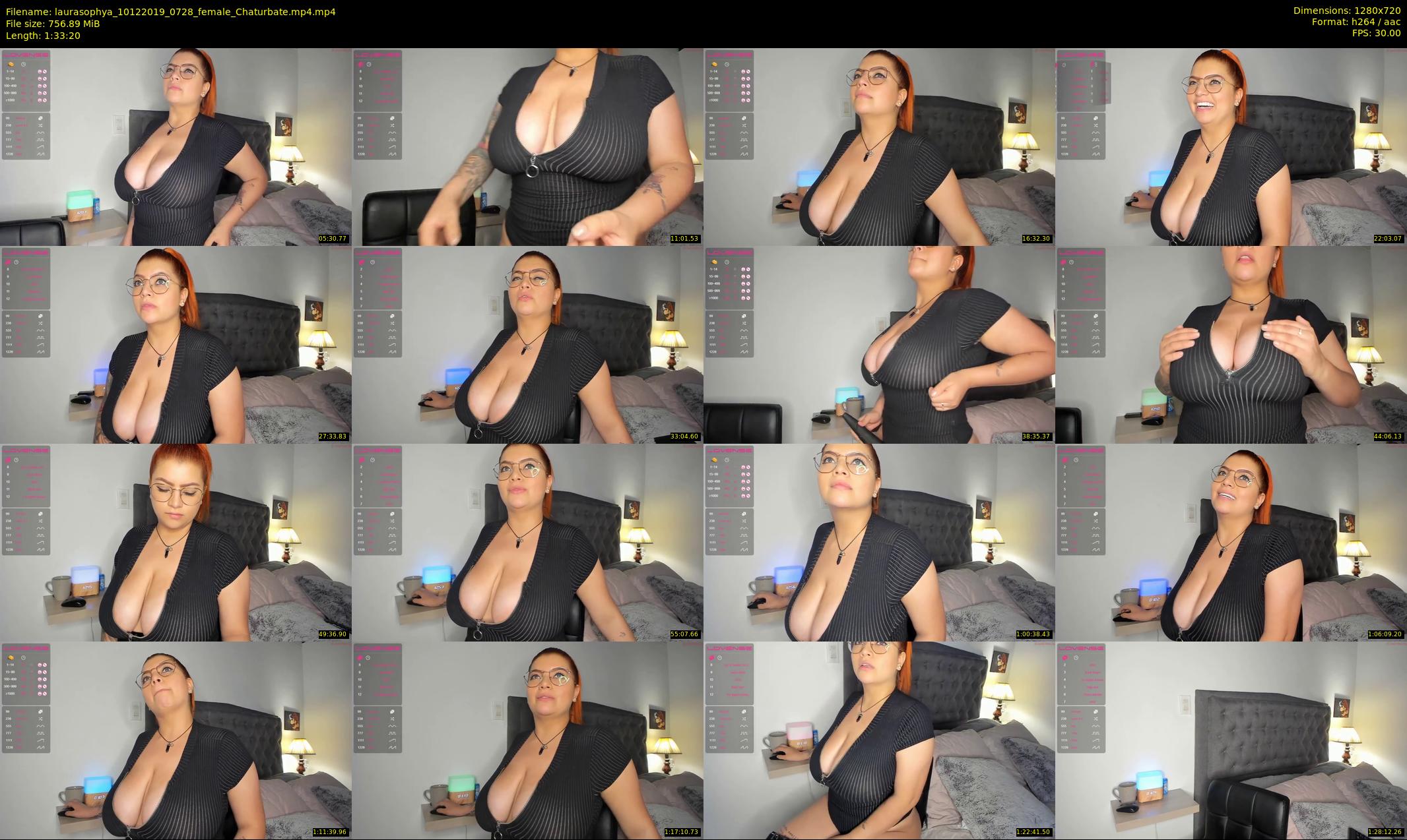 laurasophya — 94 minute Chaturbate female cam show recording, 720p, Dec 10, 2019