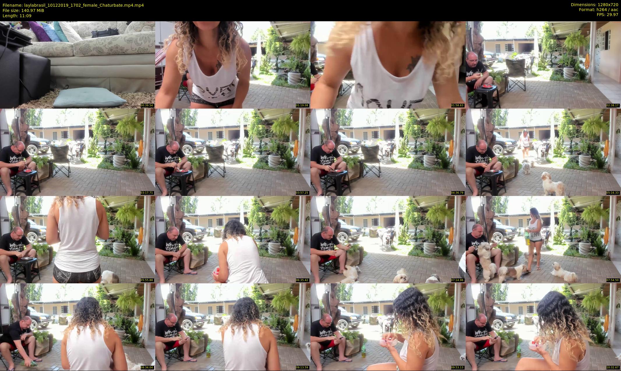 laylabrasil — 12 minute Chaturbate female cam show recording, 720p, Dec 10, 2019