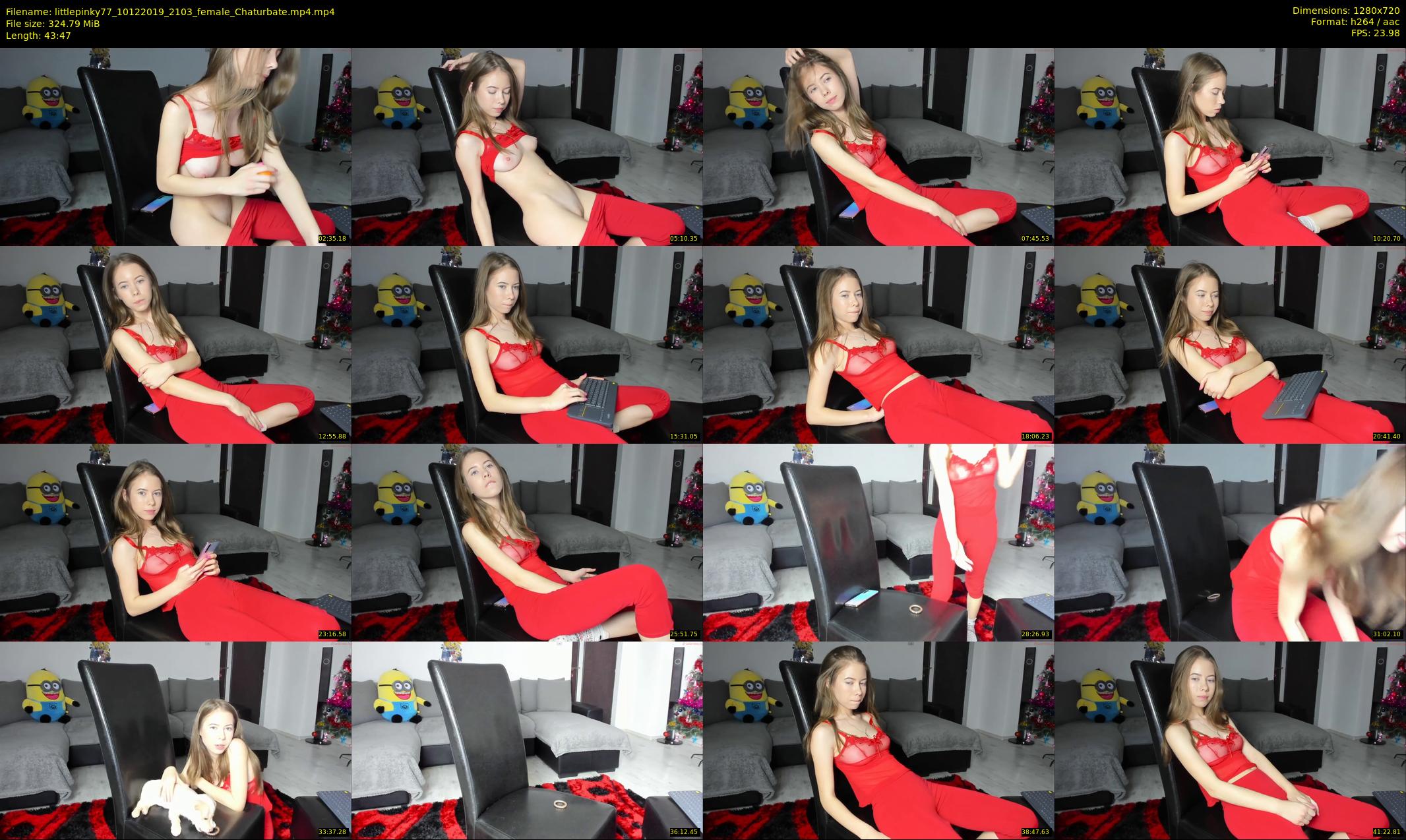 littlepinky77 — 44 minute Chaturbate female cam show recording, 720p, Dec 10, 2019
