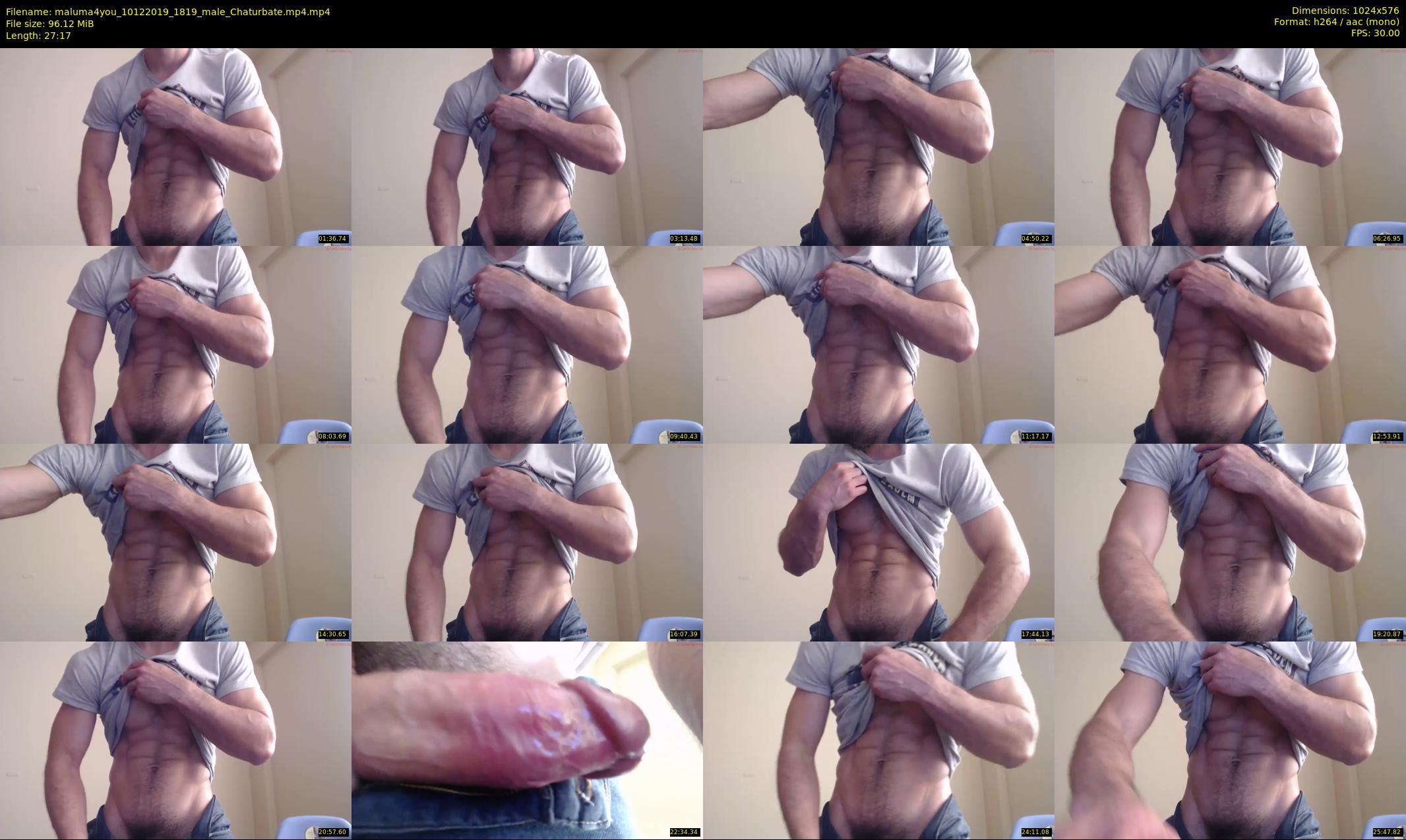 maluma4you — 28 minute Chaturbate male cam show recording, 480p, Dec 10, 2019