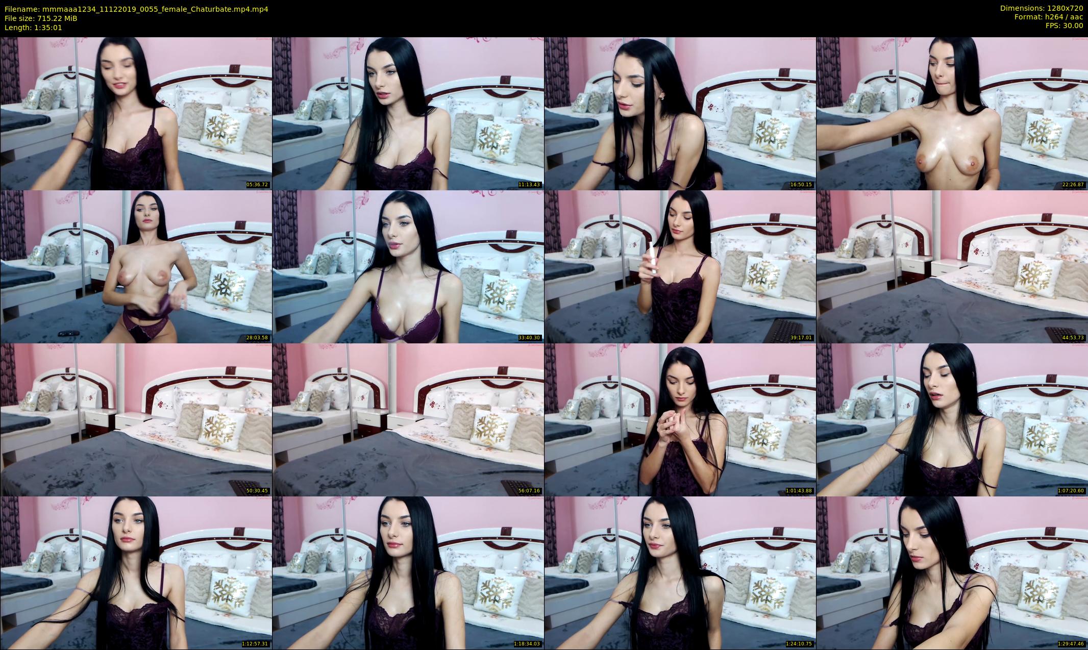 mmmaaa1234 — 96 minute Chaturbate female cam show recording, 720p, Dec 11, 2019