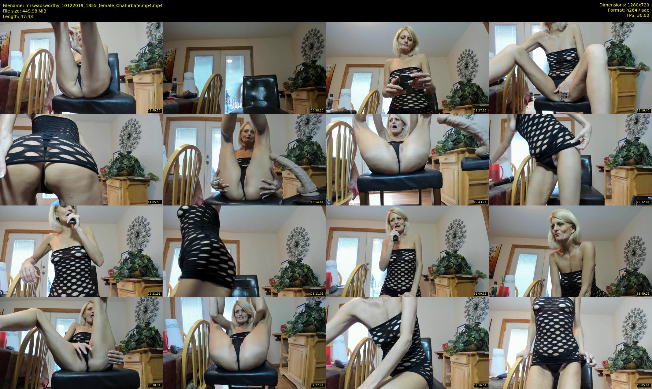 mrswadsworthy — 48 minute Chaturbate female cam show recording, 720p, Dec 10, 2019