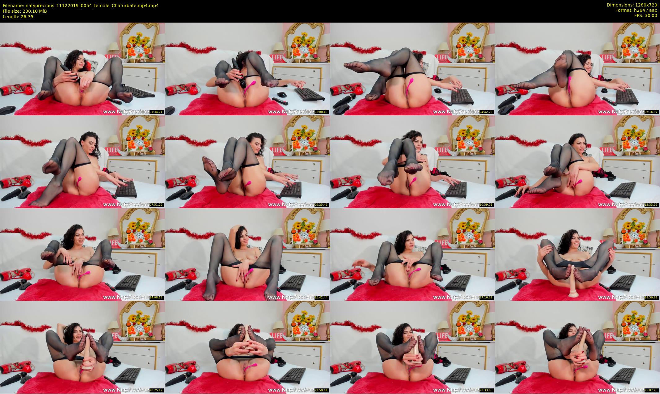 natyprecious — 27 minute Chaturbate female cam show recording, 720p, Dec 11, 2019