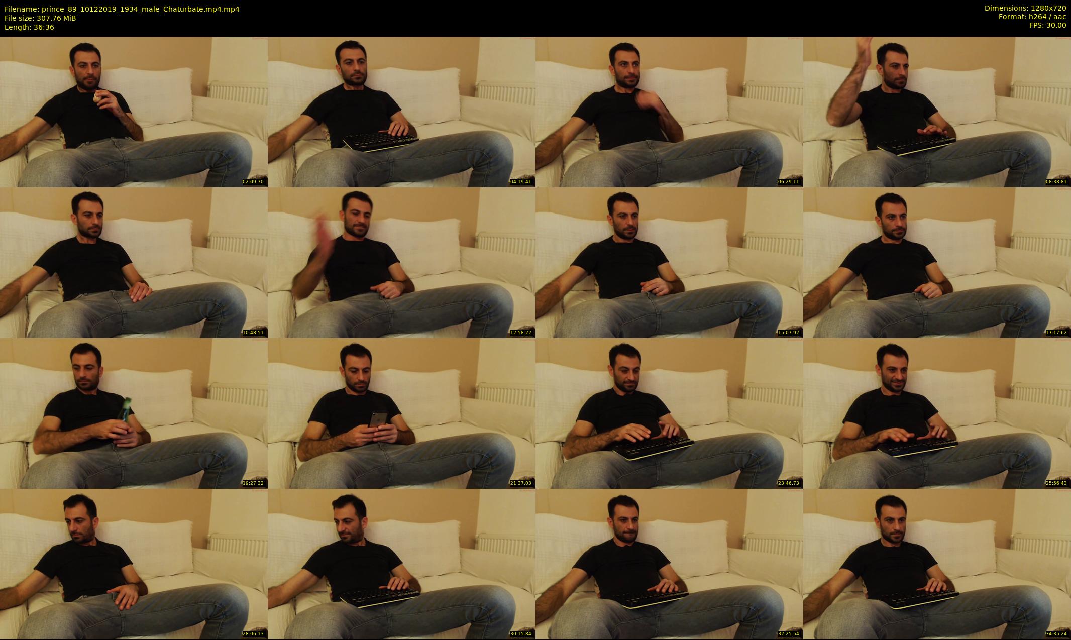 prince_89 — 37 minute Chaturbate male cam show recording, 720p, Dec 10, 2019