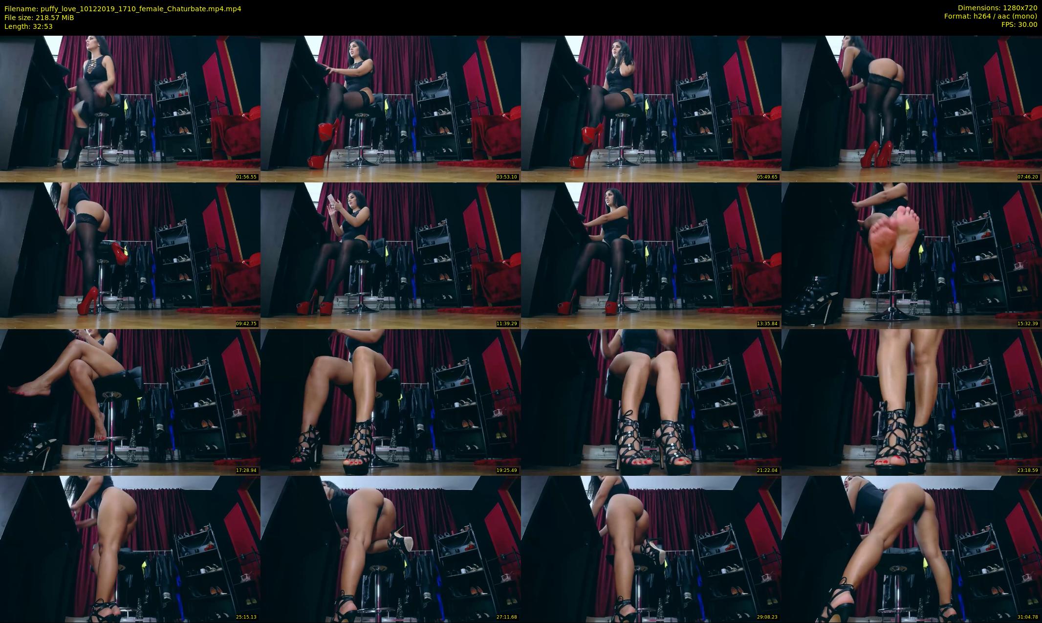 puffy_love — 33 minute Chaturbate female cam show recording, 720p, Dec 10, 2019