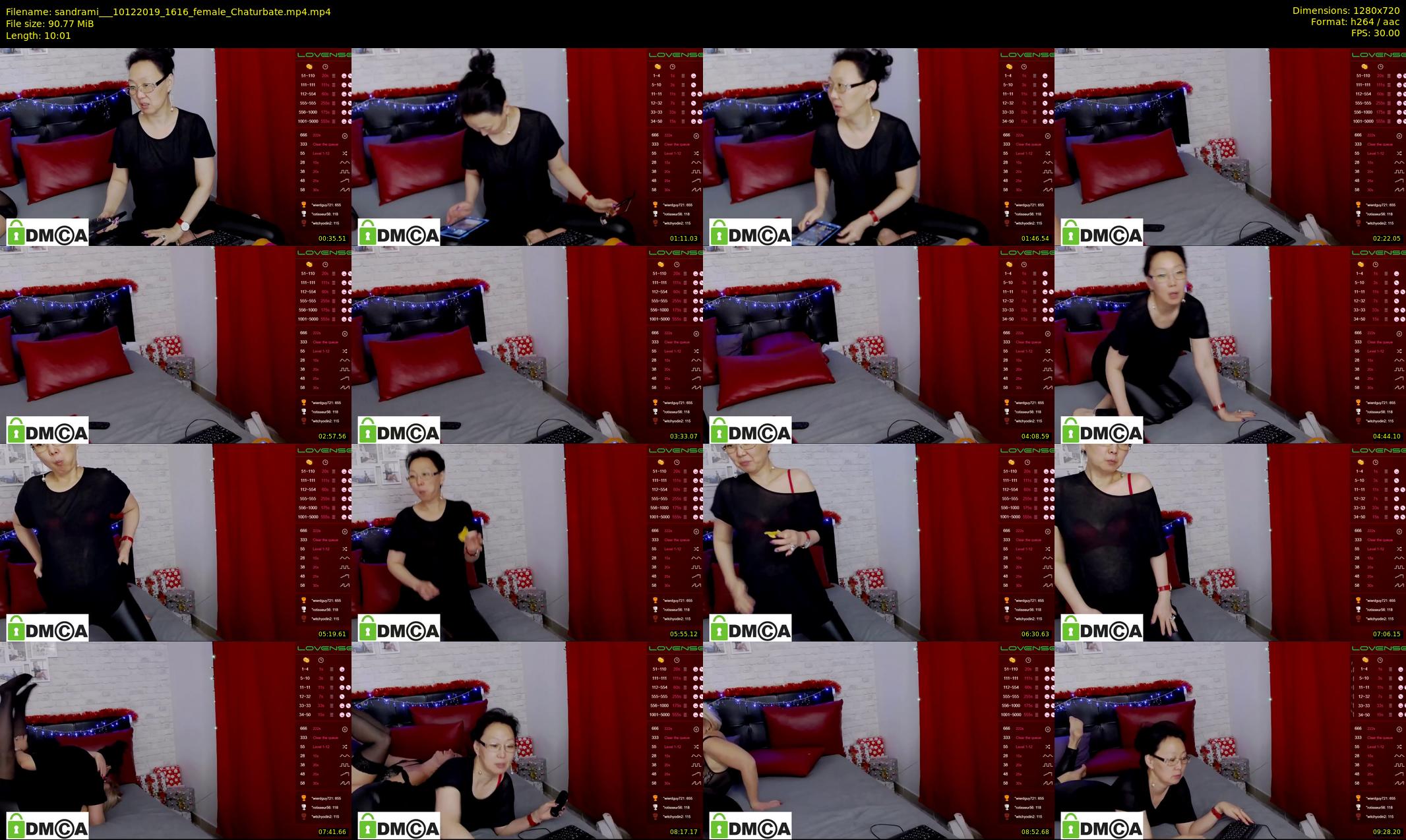 sandrami__ — 11 minute Chaturbate female cam show recording, 720p, Dec 10, 2019