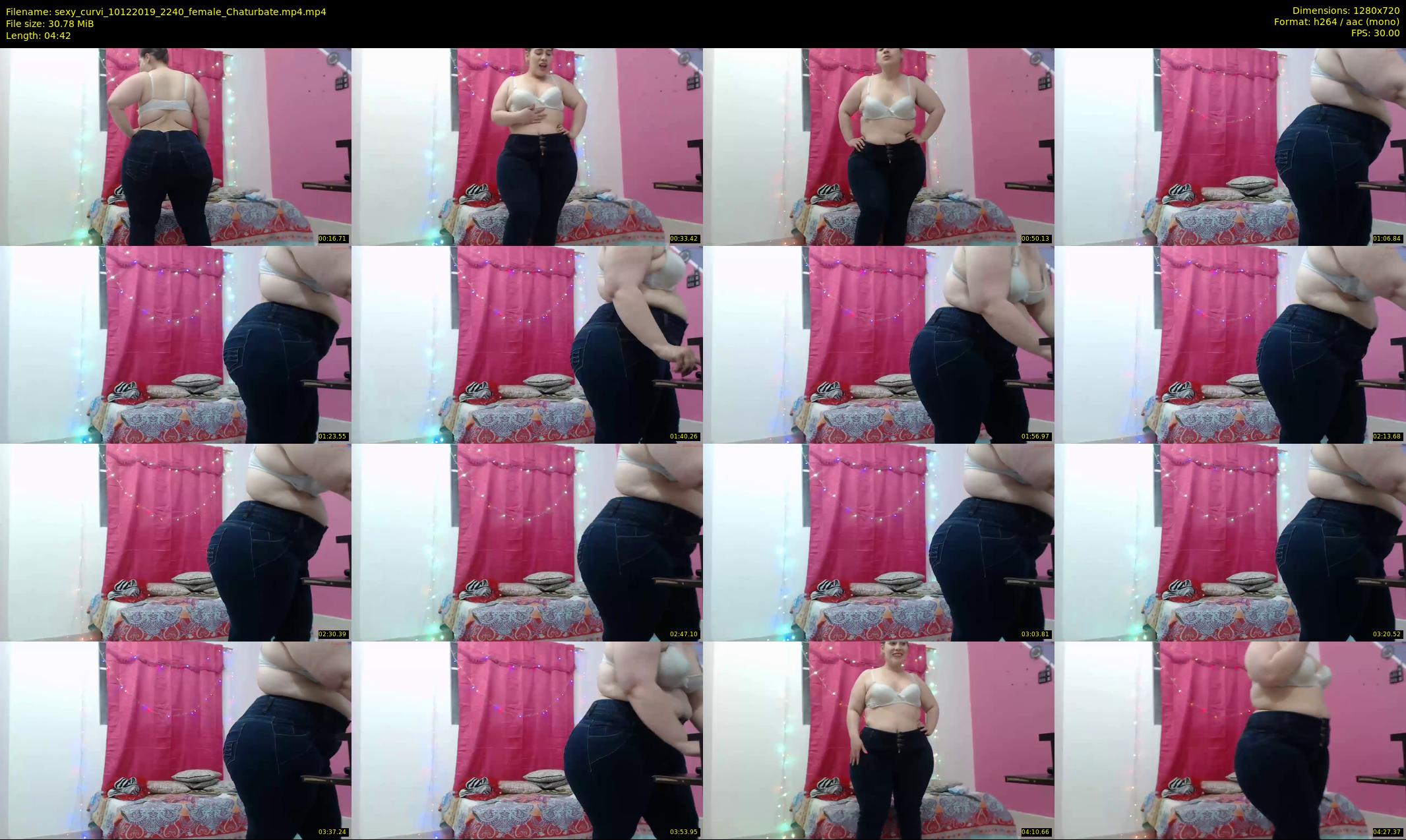 sexy_curvi — 5 minute Chaturbate female cam show recording, 720p, Dec 10, 2019