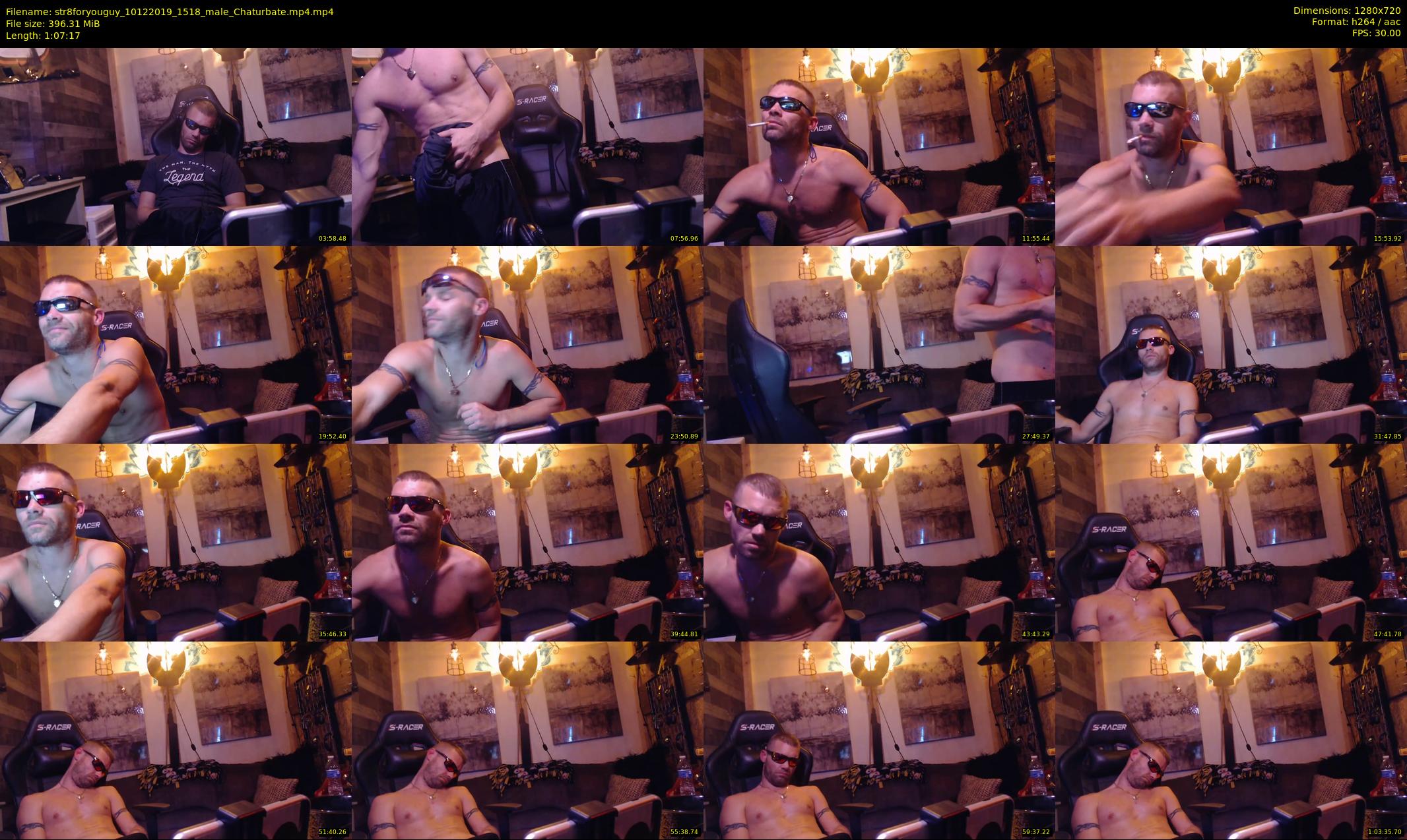 str8foryouguy — 68 minute Chaturbate male cam show recording, 720p, Dec 10, 2019