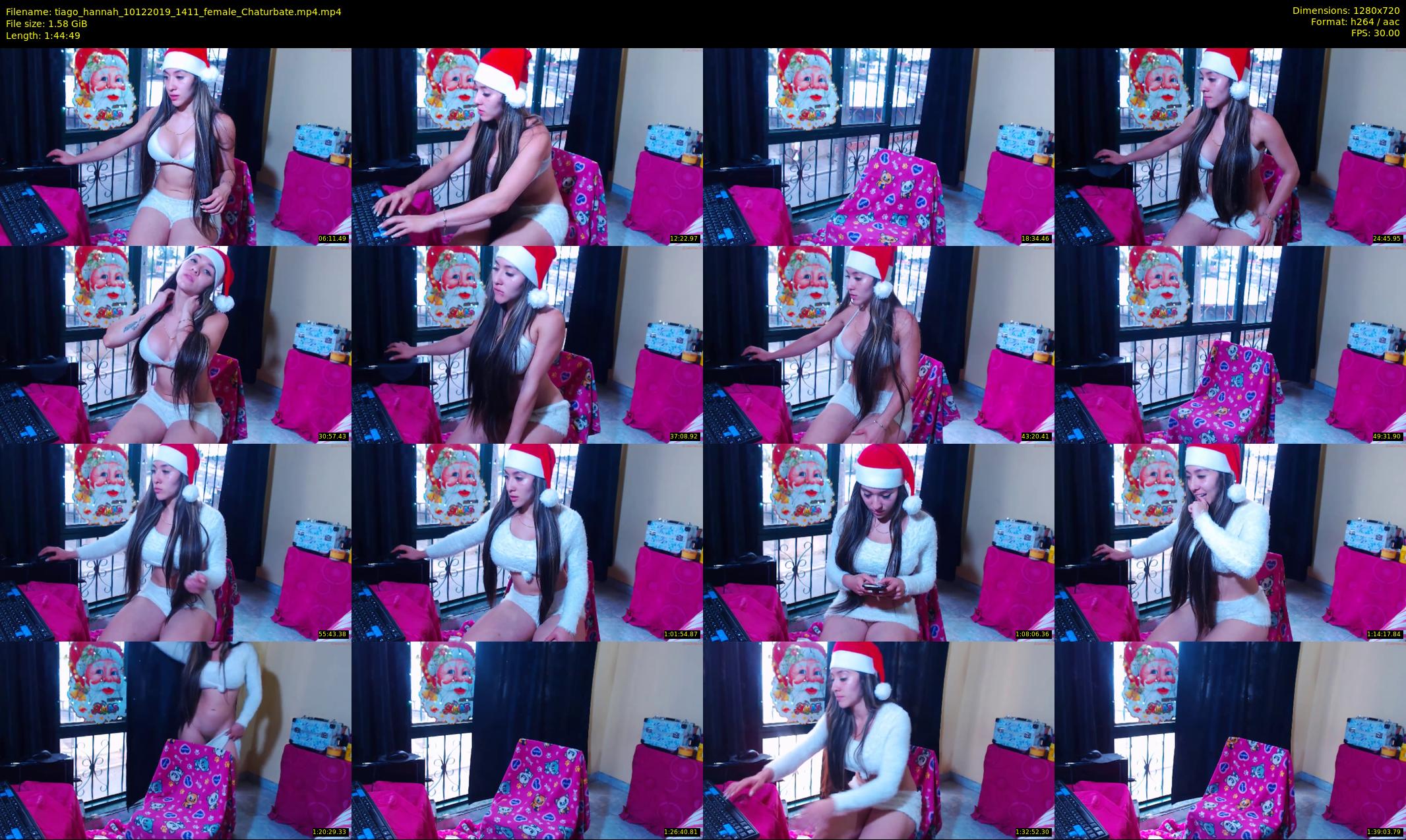 tiago_hannah — 105 minute Chaturbate couple cam show recording, 720p, Dec 10, 2019