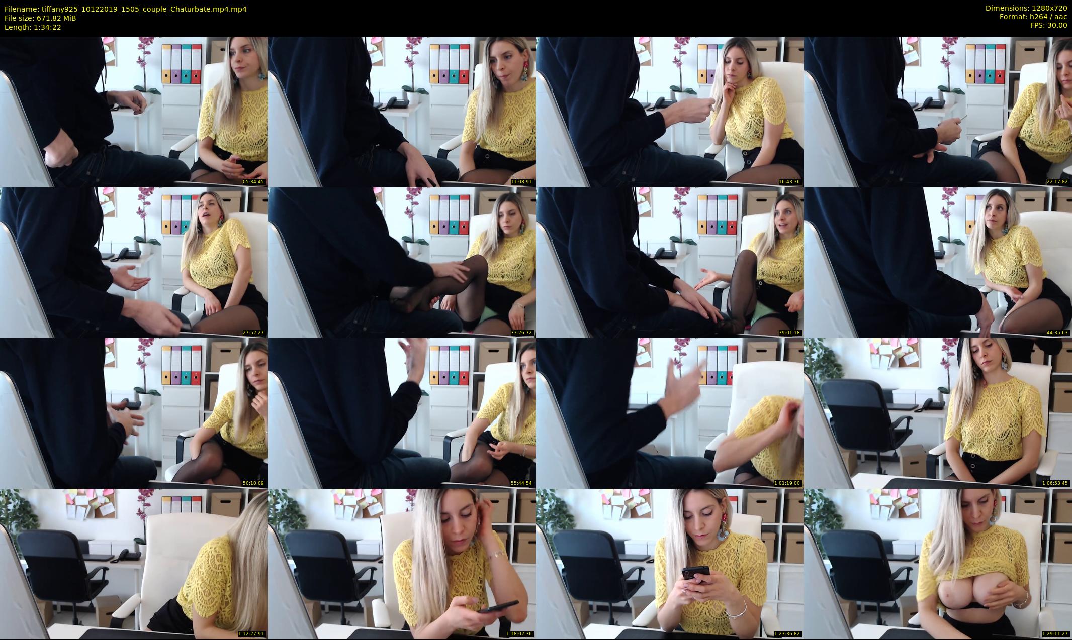 tiffany925 — 95 minute Chaturbate female cam show recording, 720p, Dec 10, 2019