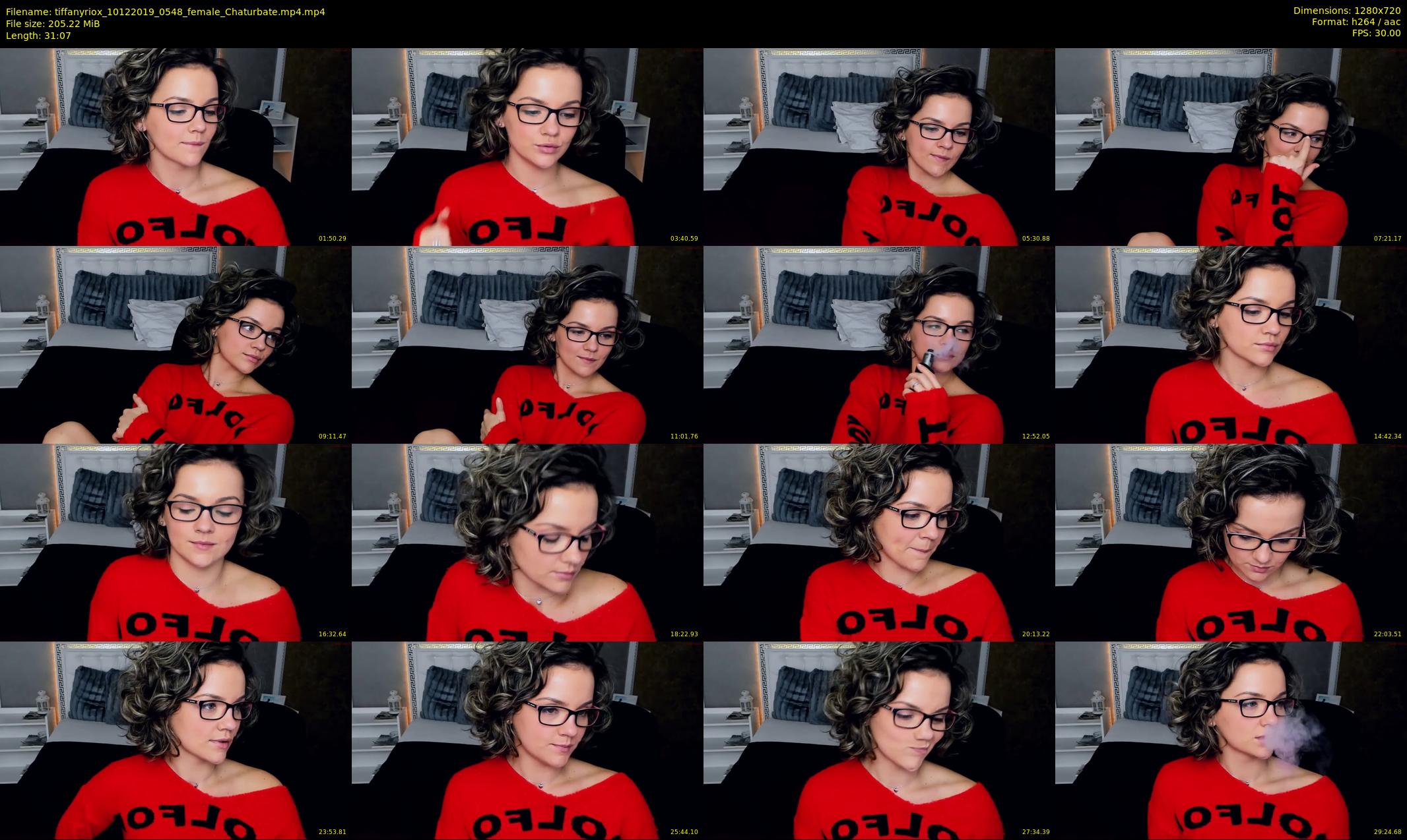 tiffanyriox — 32 minute Chaturbate female cam show recording, 720p, Dec 10, 2019
