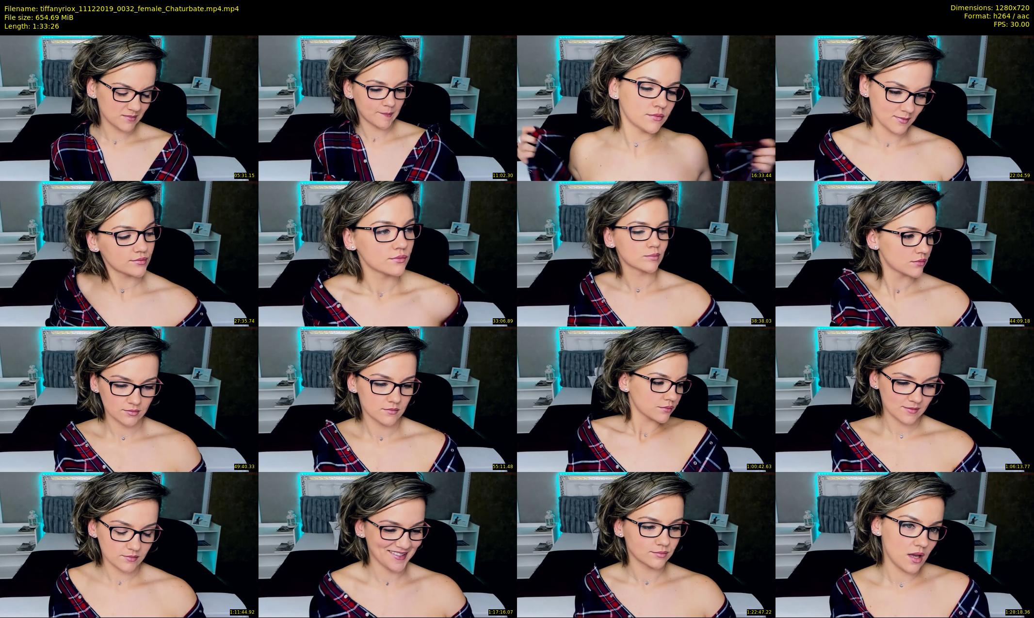 tiffanyriox — 94 minute Chaturbate female cam show recording, 720p, Dec 11, 2019