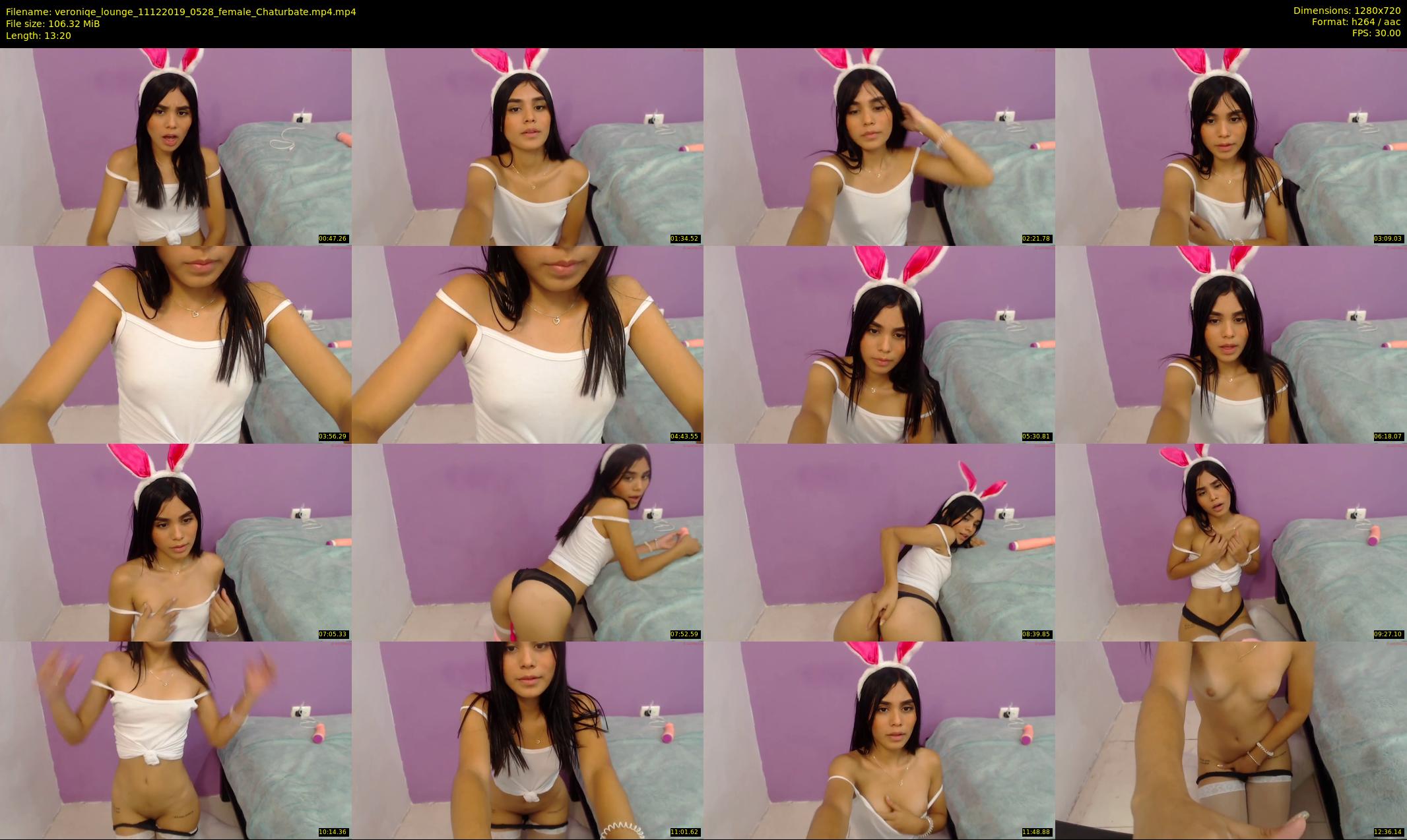veroniqe_lounge — 14 minute Chaturbate couple cam show recording, 720p, Dec 11, 2019