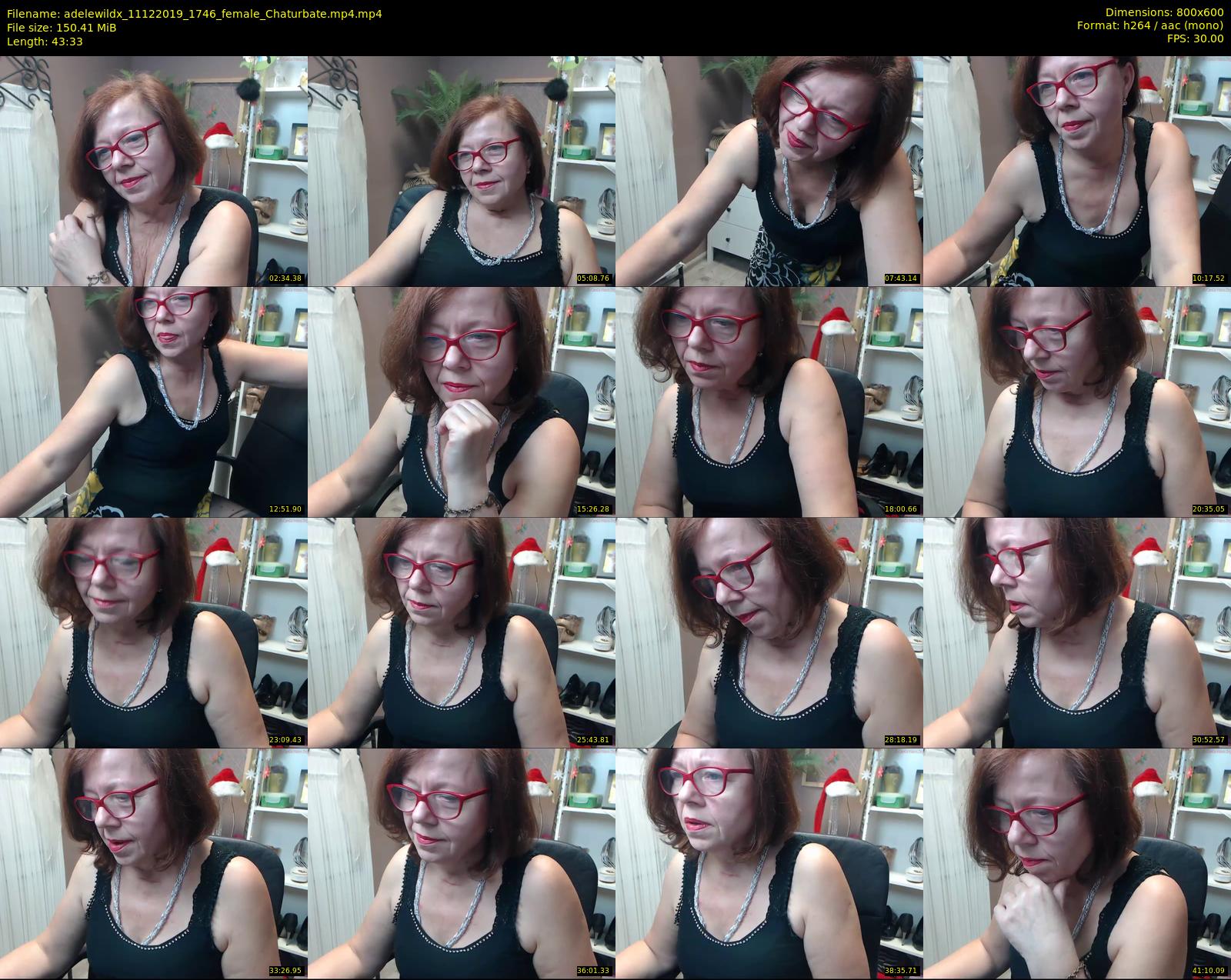 adelewildx — 44 minute Chaturbate female cam show recording, 480p, Dec 11, 2019