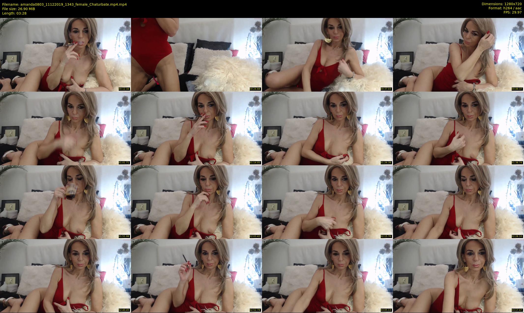 amanda0803 — 4 minute Chaturbate female cam show recording, 720p, Dec 11, 2019