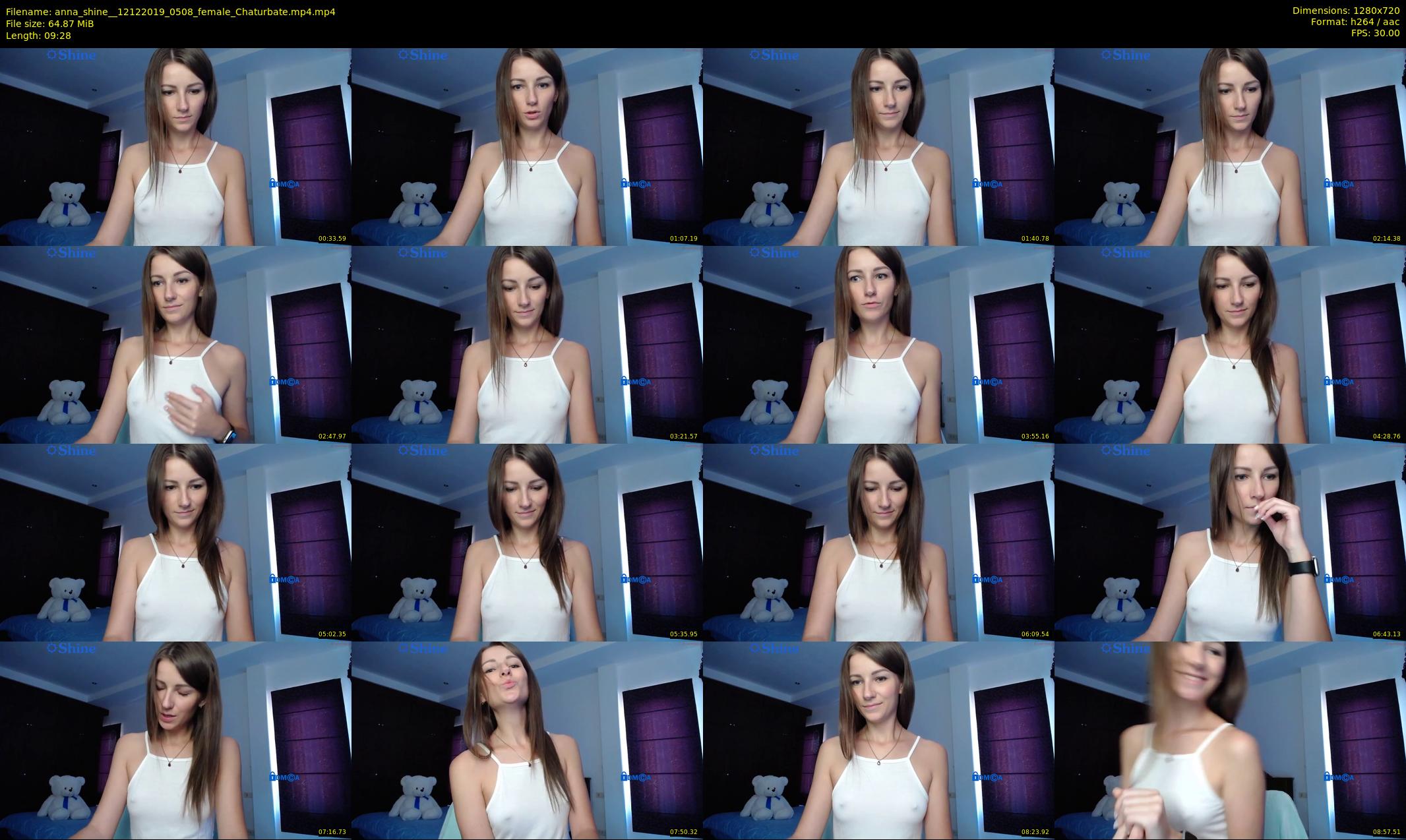 anna_shine_ — 10 minute Chaturbate female cam show recording, 720p, Dec 12, 2019