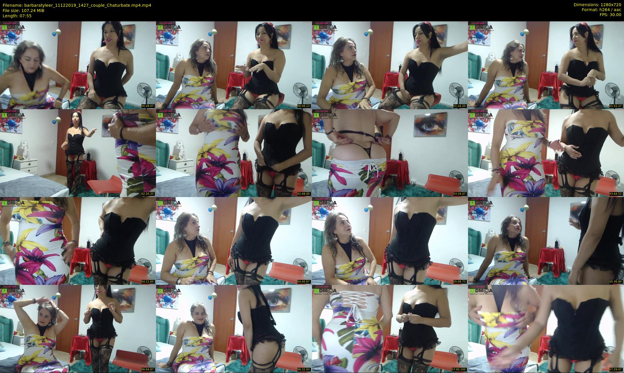barbaratyleer — 8 minute Chaturbate couple cam show recording, 720p, Dec 11, 2019