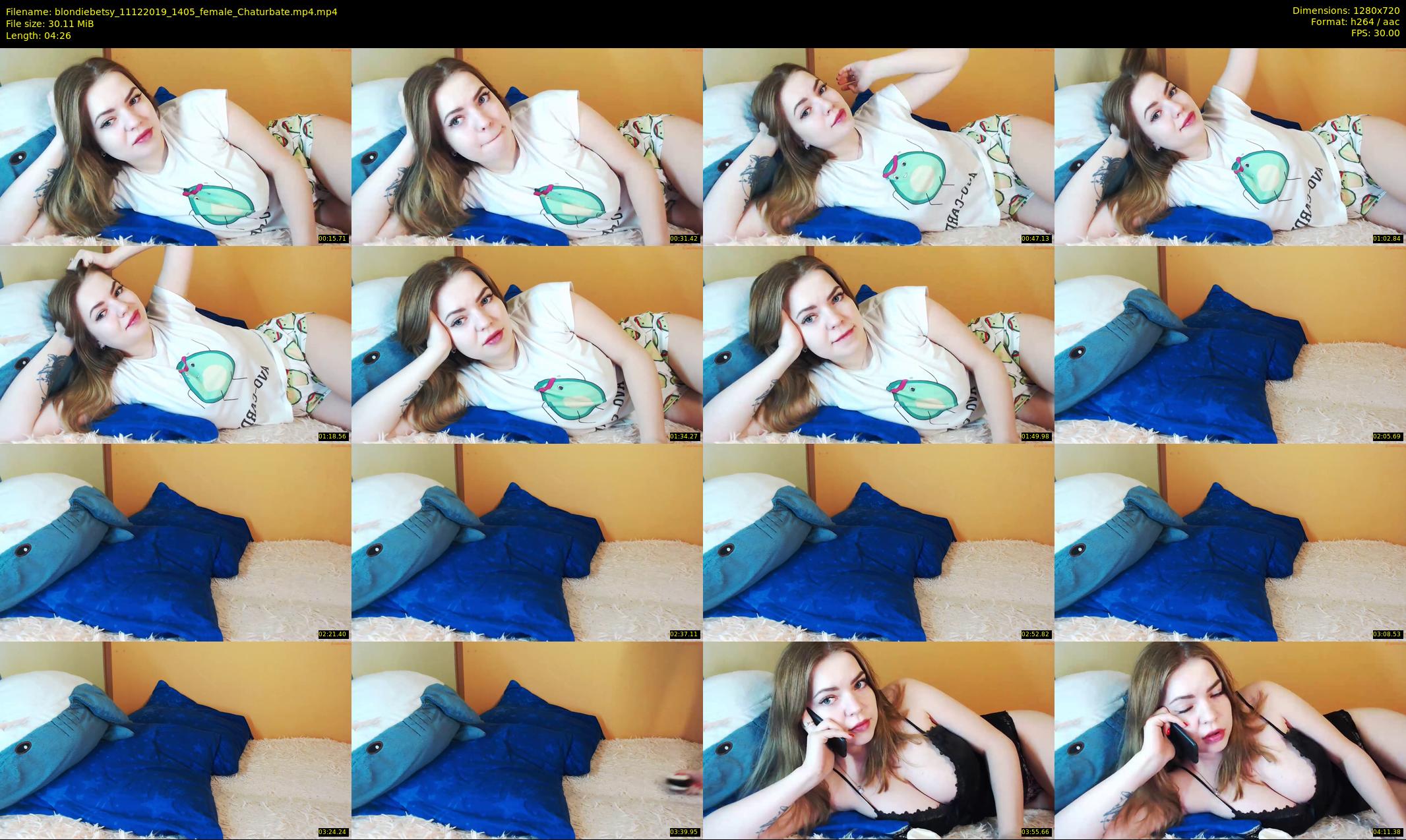 blondiebetsy — 5 minute Chaturbate female cam show recording, 720p, Dec 11, 2019