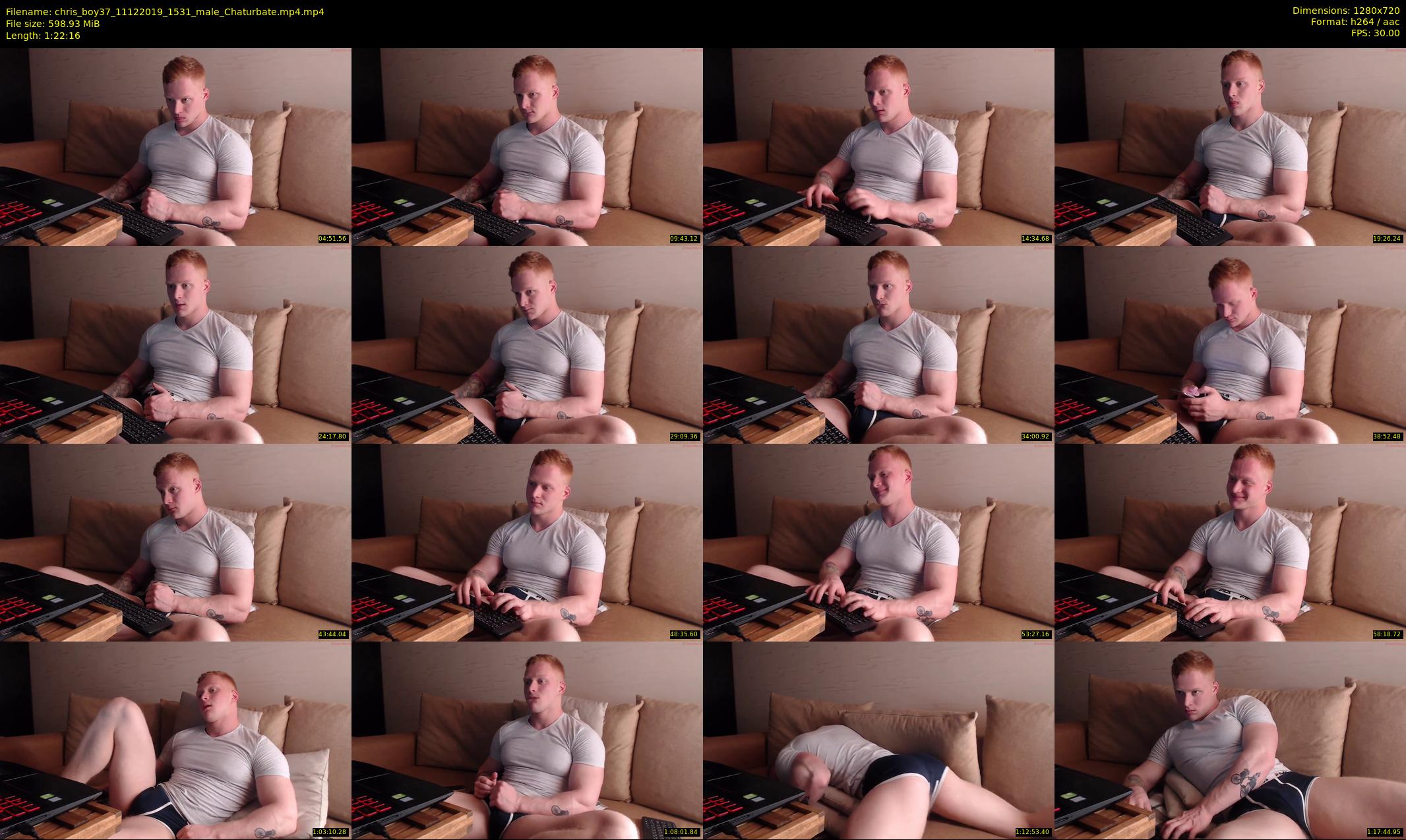 chris_boy37 — 83 minute Chaturbate male cam show recording, 720p, Dec 11, 2019