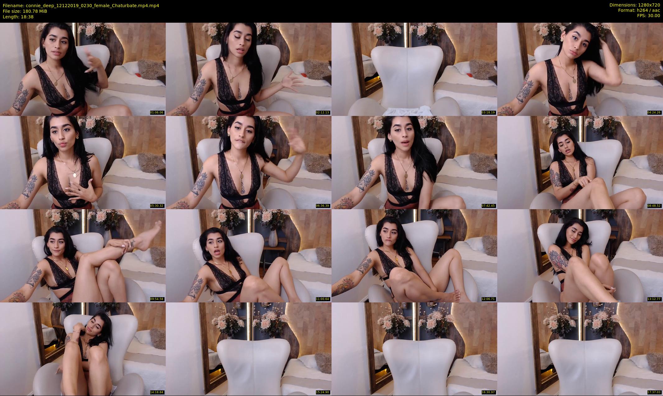 connie_deep — 19 minute Chaturbate female cam show recording, 720p, Dec 12, 2019