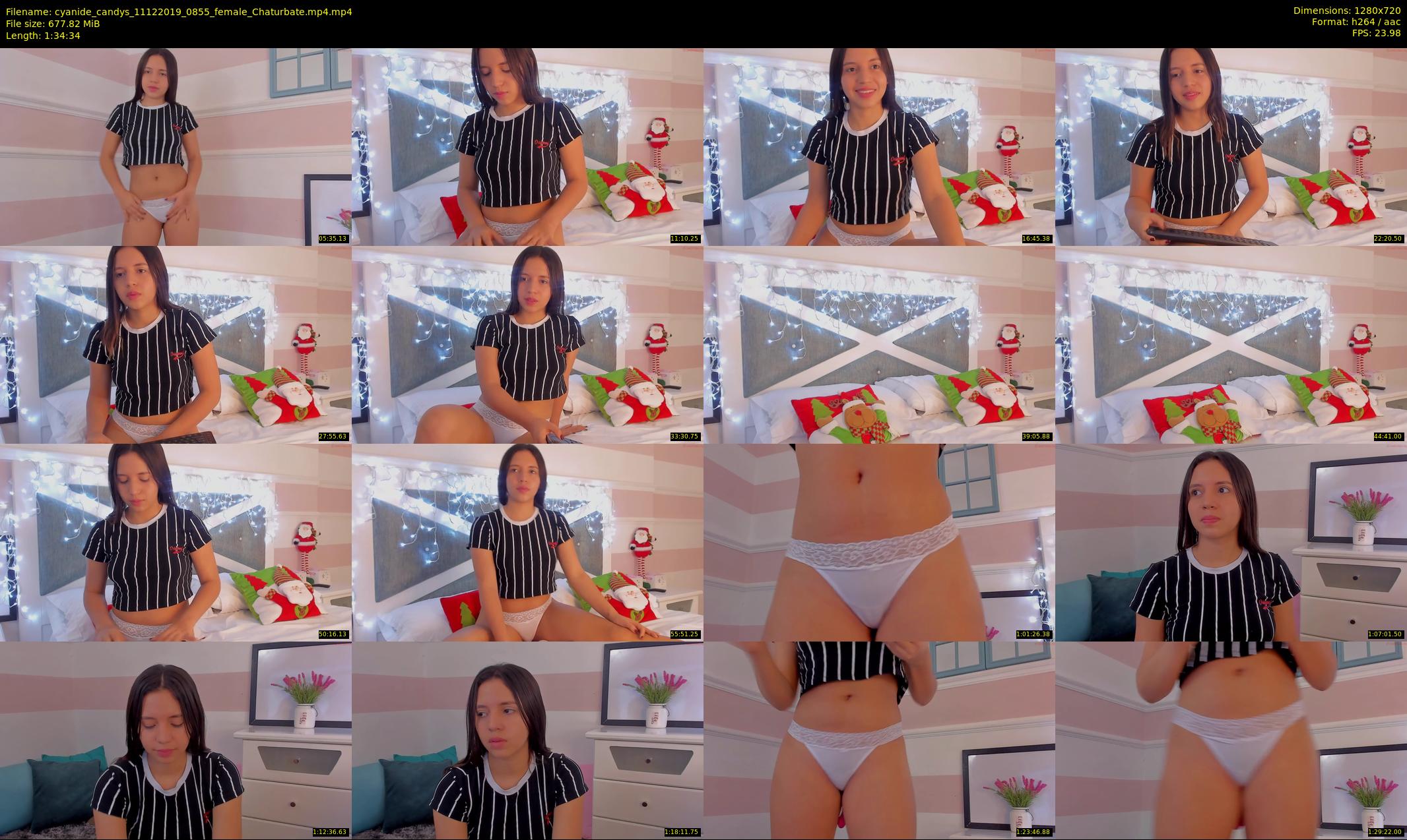 cyanide_candys — 95 minute Chaturbate female cam show recording, 720p, Dec 11, 2019