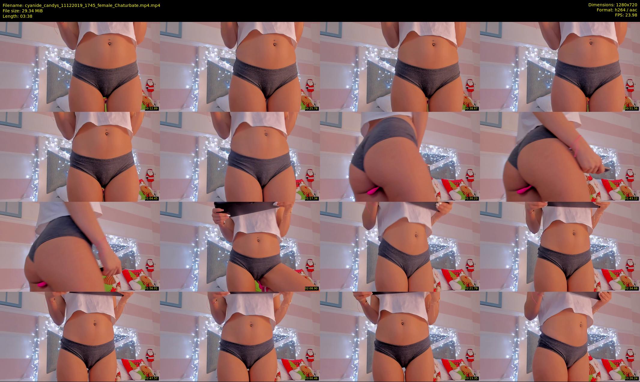 cyanide_candys — 4 minute Chaturbate female cam show recording, 720p, Dec 11, 2019