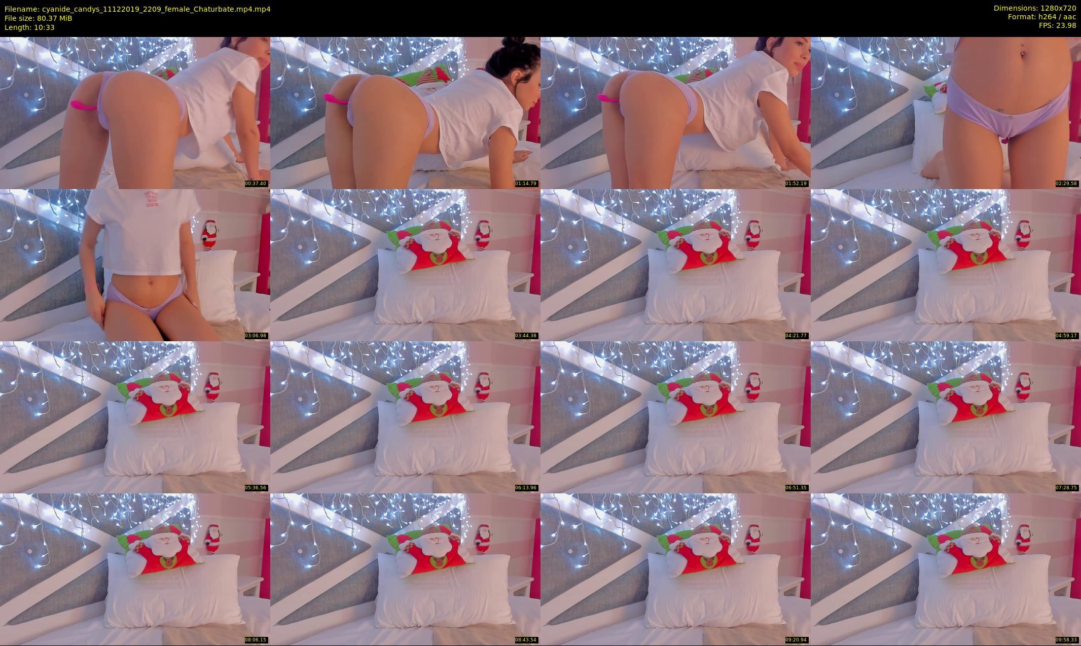 cyanide_candys — 11 minute Chaturbate female cam show recording, 720p, Dec 11, 2019