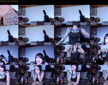 darknes_lilith18 — 10 minute Chaturbate female cam show recording, 720p, Dec 11, 2019