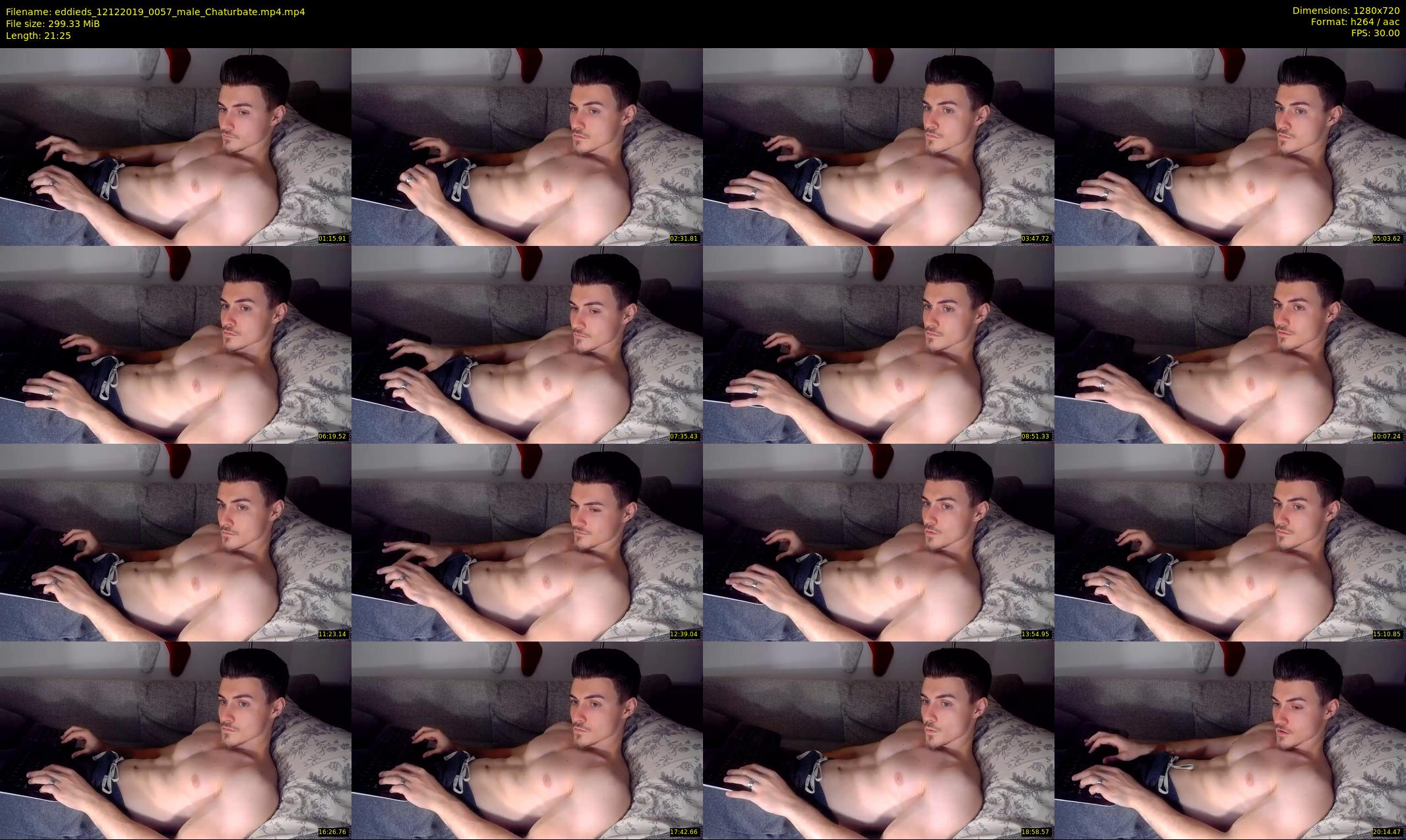 eddieds — 22 minute Chaturbate male cam show recording, 720p, Dec 12, 2019