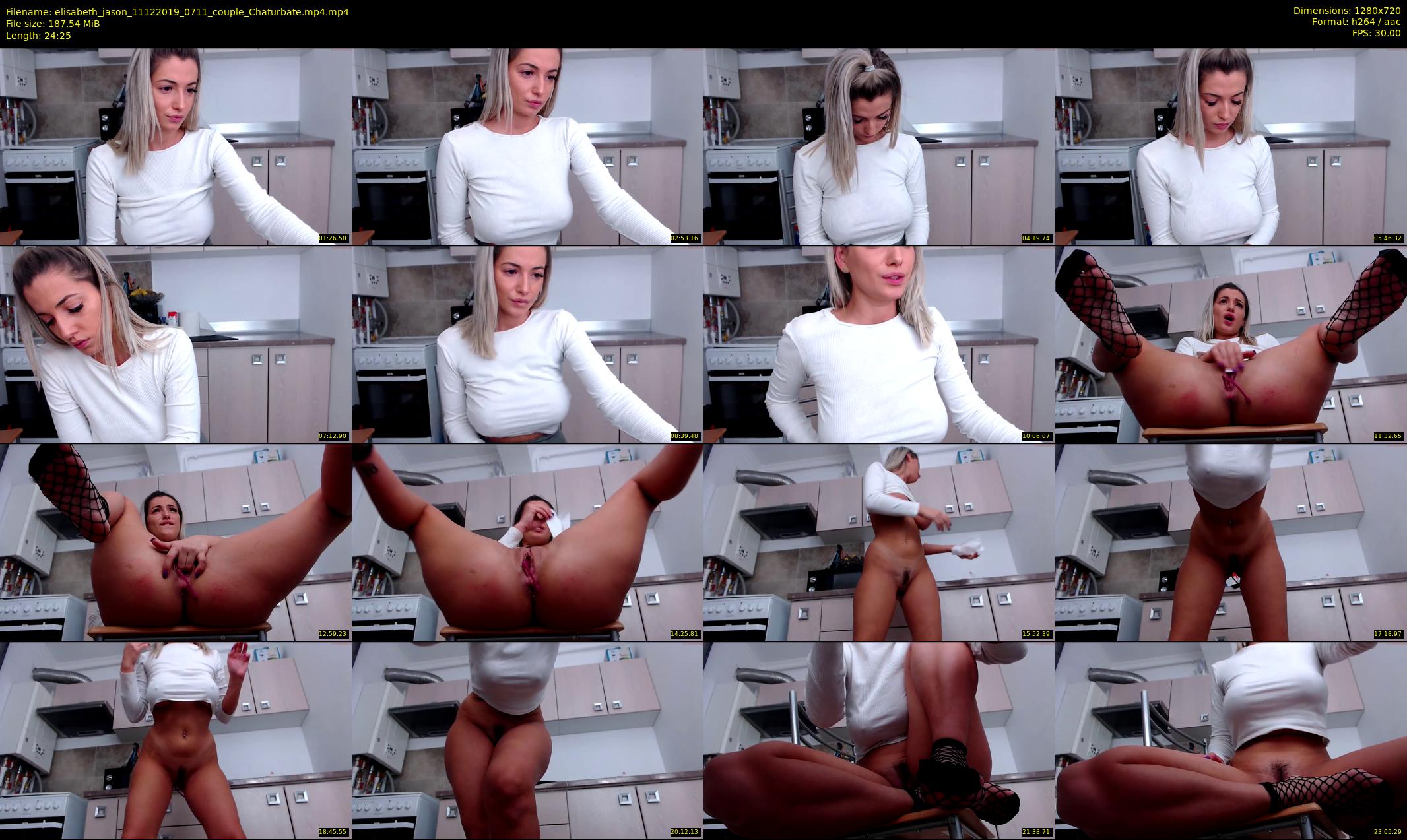 elisabeth_jason — 25 minute Chaturbate couple cam show recording, 720p, Dec 11, 2019