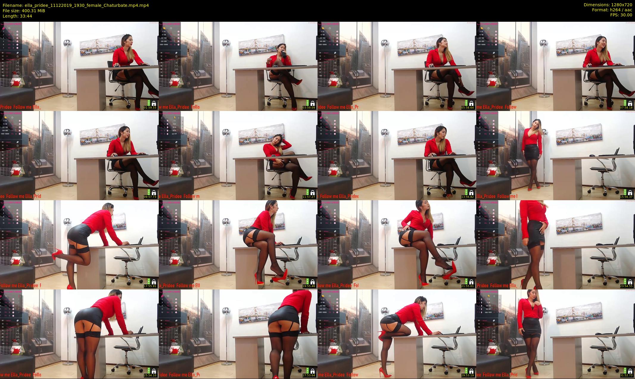 ella_pridee — 34 minute Chaturbate female cam show recording, 720p, Dec 11, 2019