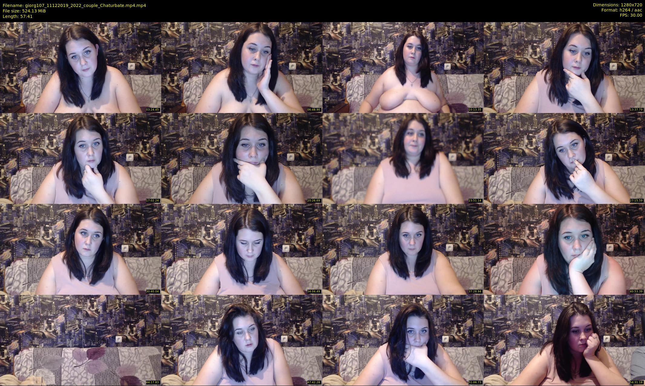 giorg107 — 58 minute Chaturbate couple cam show recording, 720p, Dec 11, 2019