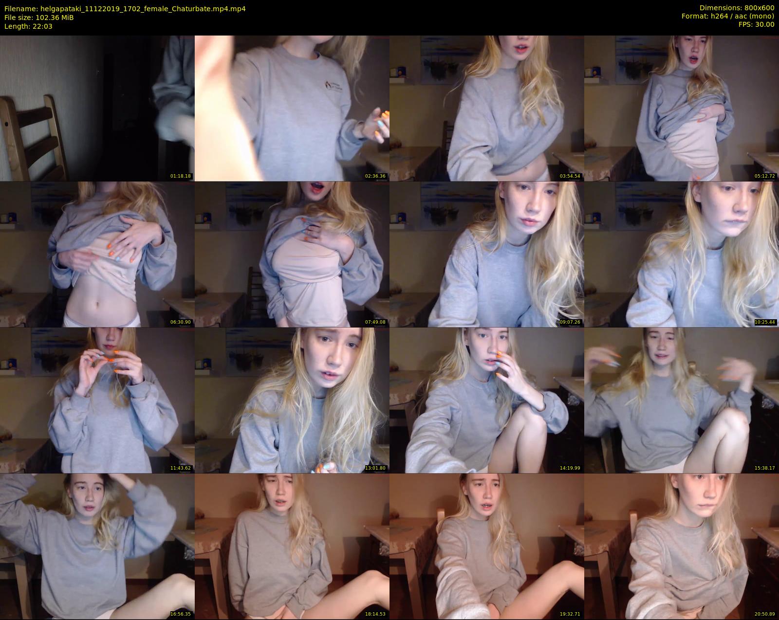 helgapataki — 23 minute Chaturbate female cam show recording, 480p, Dec 11, 2019