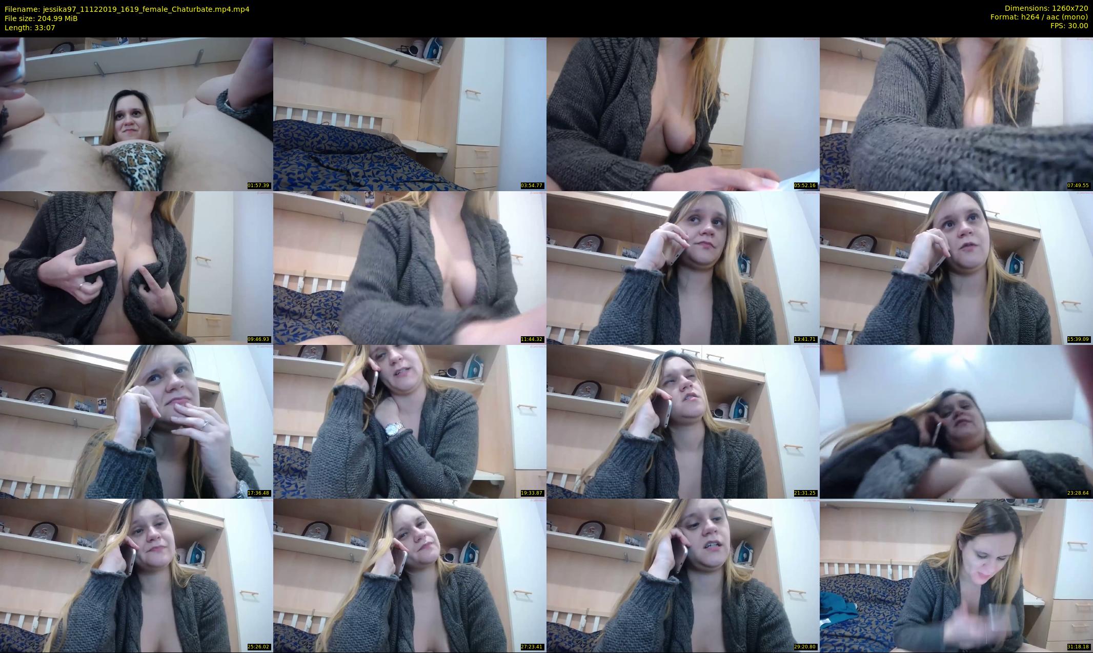 jessika97 — 34 minute Chaturbate female cam show recording, 720p, Dec 11, 2019