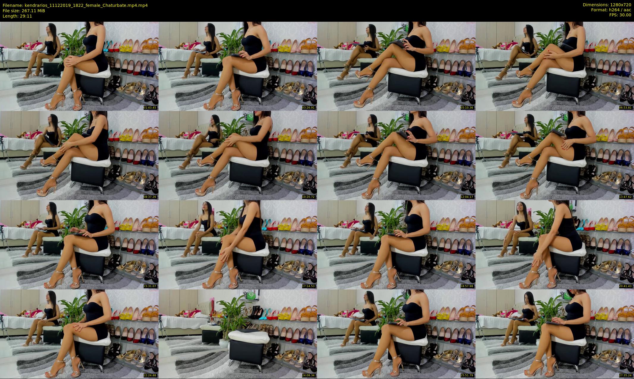 kendrarios — 30 minute Chaturbate female cam show recording, 720p, Dec 11, 2019