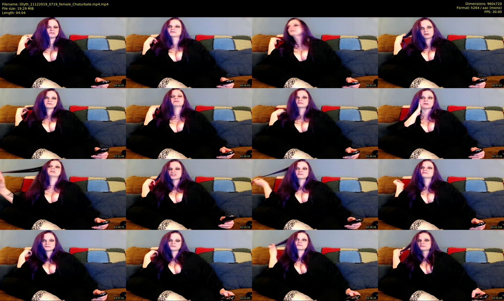 lillyth — 5 minute Chaturbate female cam show recording, 720p, Dec 11, 2019