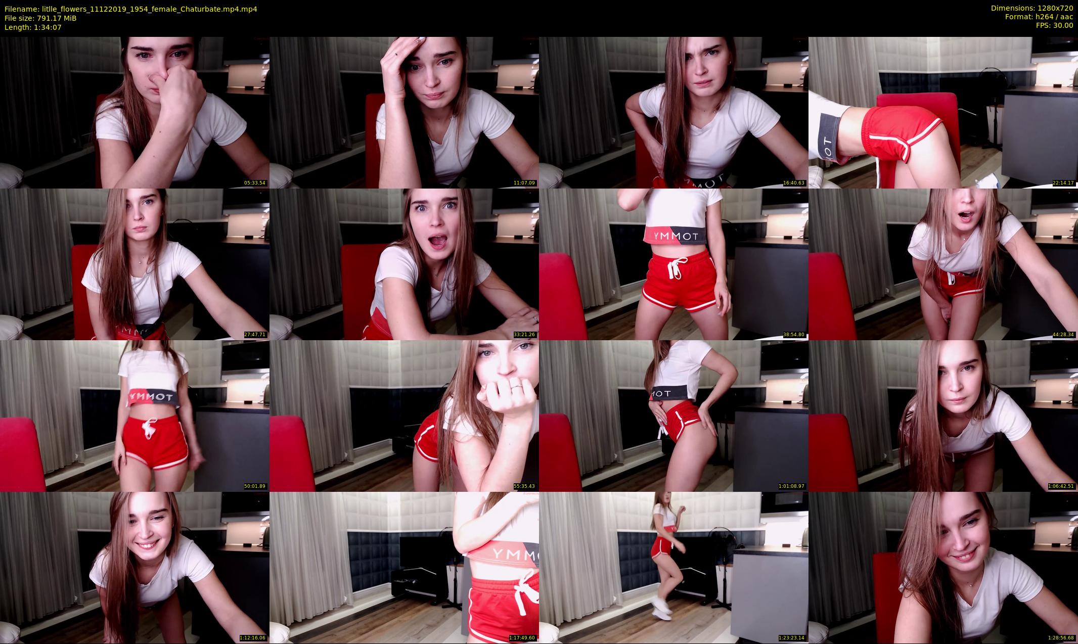 litlle_flowers — 95 minute Chaturbate female cam show recording, 720p, Dec 11, 2019