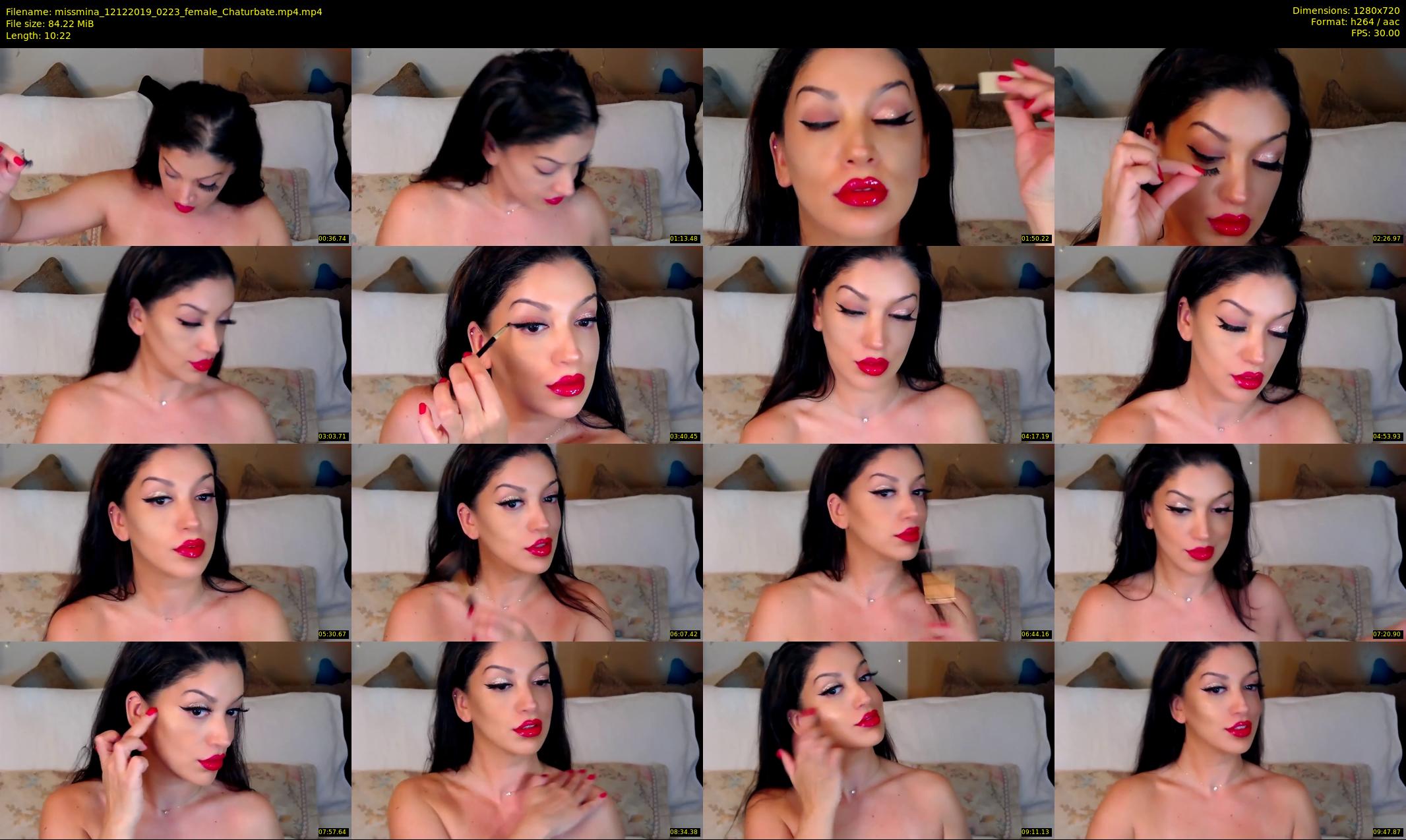 missmina — 11 minute Chaturbate female cam show recording, 720p, Dec 12, 2019