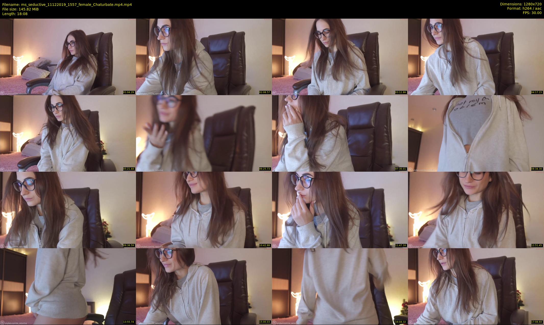 ms_seductive — 19 minute Chaturbate female cam show recording, 720p, Dec 11, 2019
