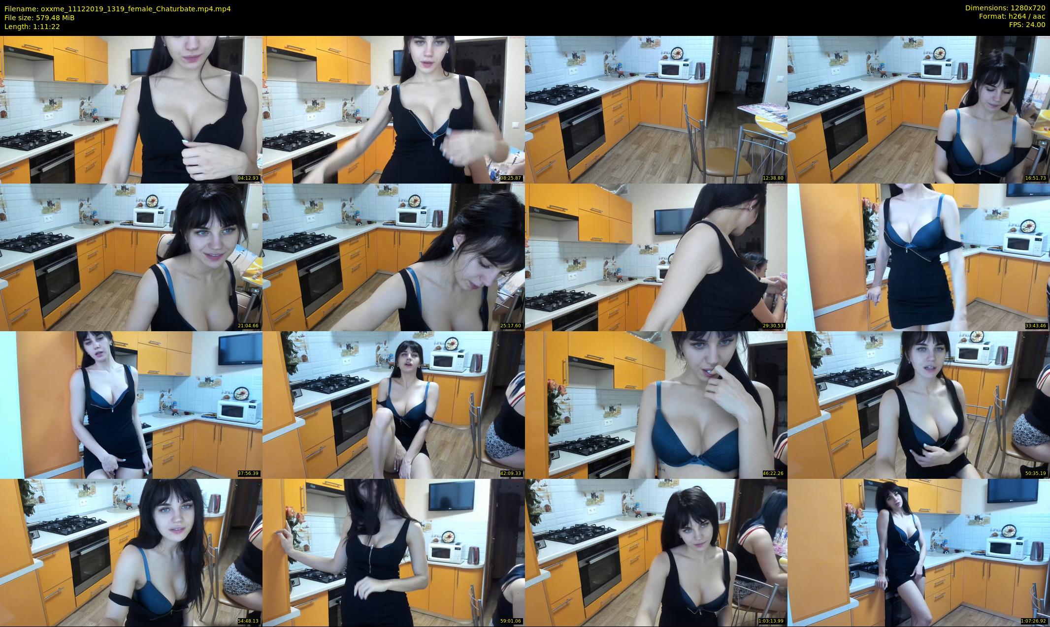 oxxme — 72 minute Chaturbate female cam show recording, 720p, Dec 11, 2019