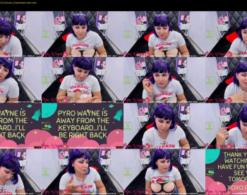 pyrowayne — 42 minute Chaturbate female cam show recording, 720p, Dec 12, 2019