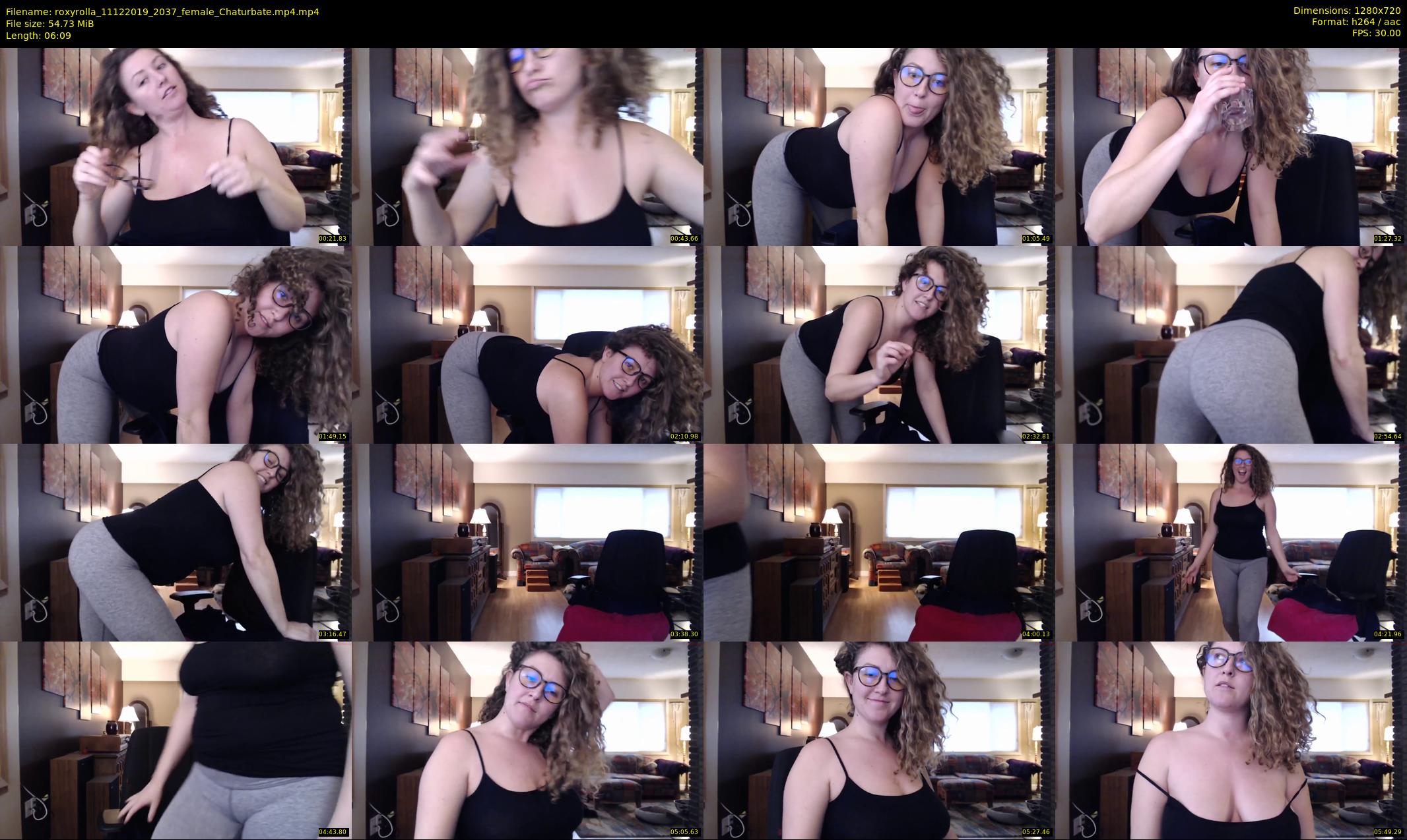 roxyrolla — 7 minute Chaturbate female cam show recording, 720p, Dec 11, 2019
