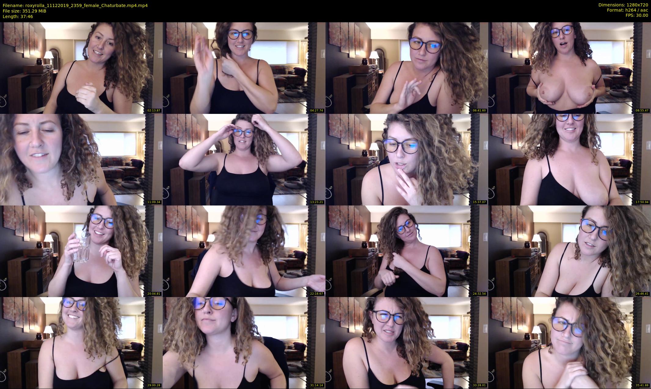 roxyrolla — 38 minute Chaturbate female cam show recording, 720p, Dec 11, 2019