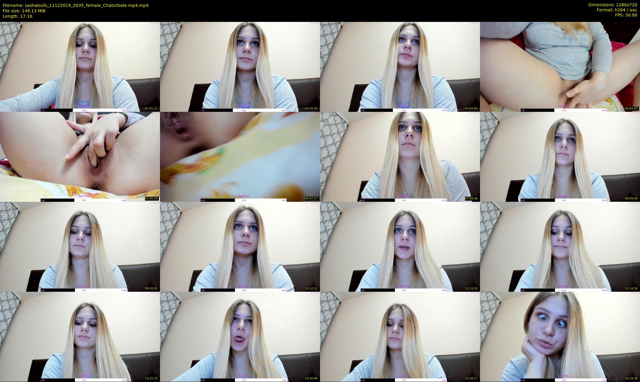sashabulls — 18 minute Chaturbate couple cam show recording, 720p, Dec 11, 2019