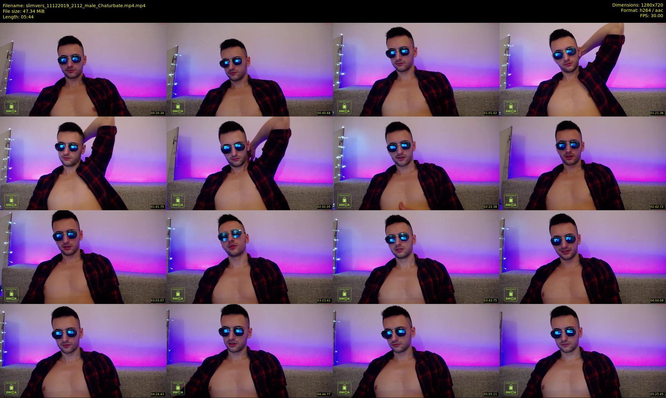 slimvers — 6 minute Chaturbate male cam show recording, 720p, Dec 11, 2019