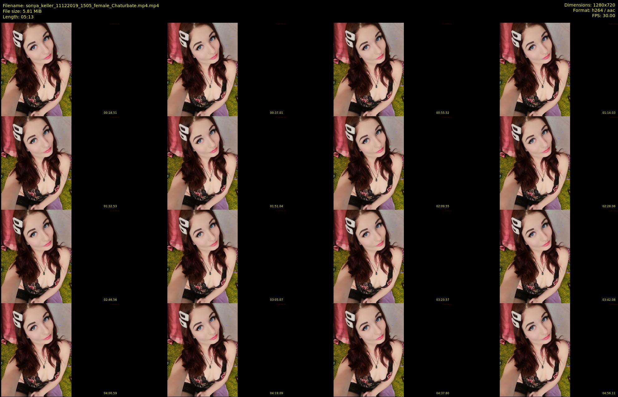 sonya_keller — 6 minute Chaturbate female cam show recording, 720p, Dec 11, 2019