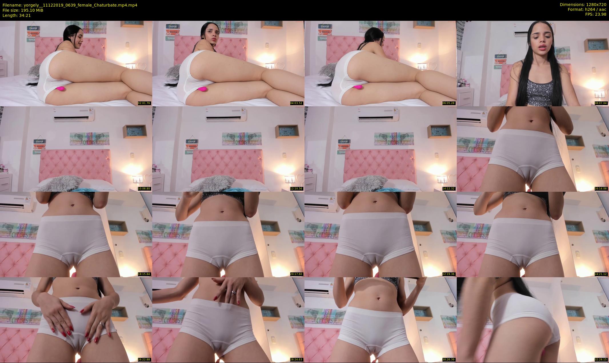 yorgely_ — 35 minute Chaturbate female cam show recording, 720p, Dec 11, 2019