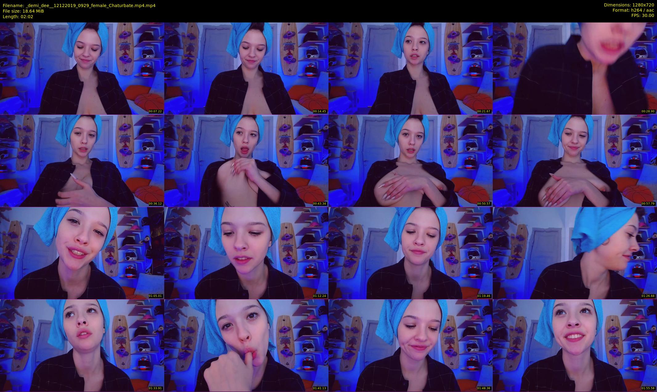 _demi_dee_ — 3 minute Chaturbate female cam show recording, 720p, Dec 12, 2019