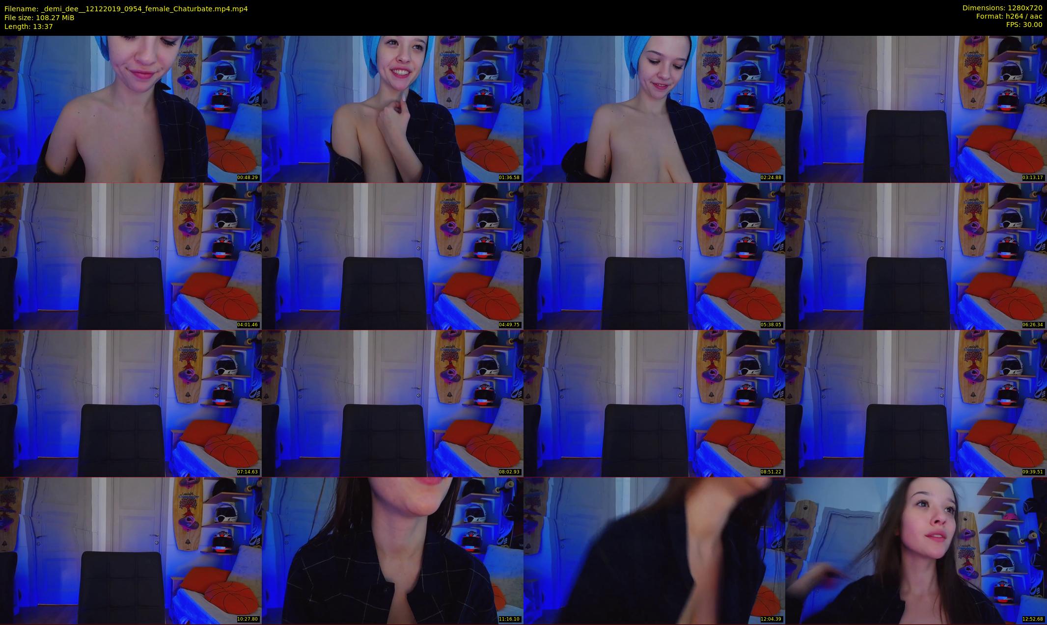 _demi_dee_ — 14 minute Chaturbate female cam show recording, 720p, Dec 12, 2019
