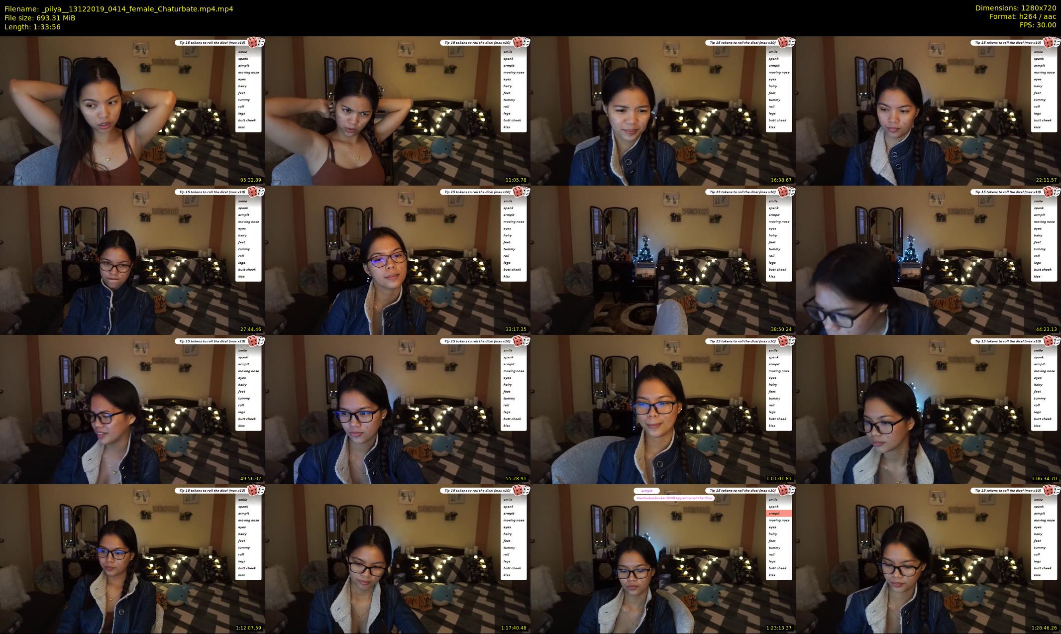 _pilya_ — 94 minute Chaturbate female cam show recording, 720p, Dec 13, 2019